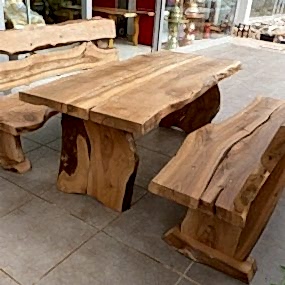 Kütük Masa ve Sehpa