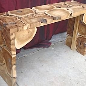 Kütük Masa ve Sehpa